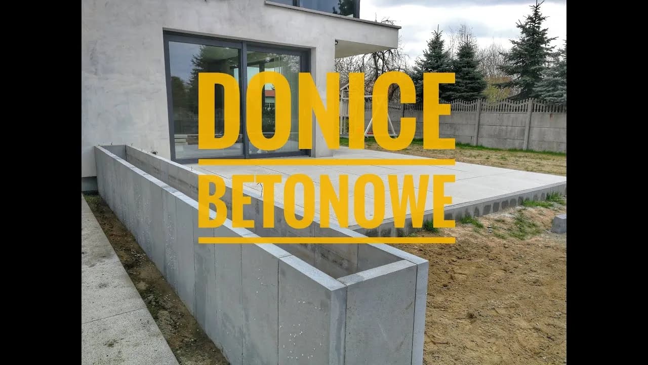 Jak zrobić donicę z betonu architektonicznego - proste kroki i porady