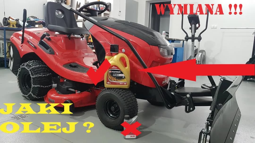Jaki olej do kosiarki traktorka – uniknij kosztownych błędów