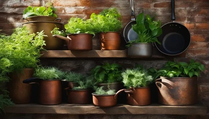 Jak wykorzystać stare garnki w ogrodzie - kreatywne pomysły na dekoracje
